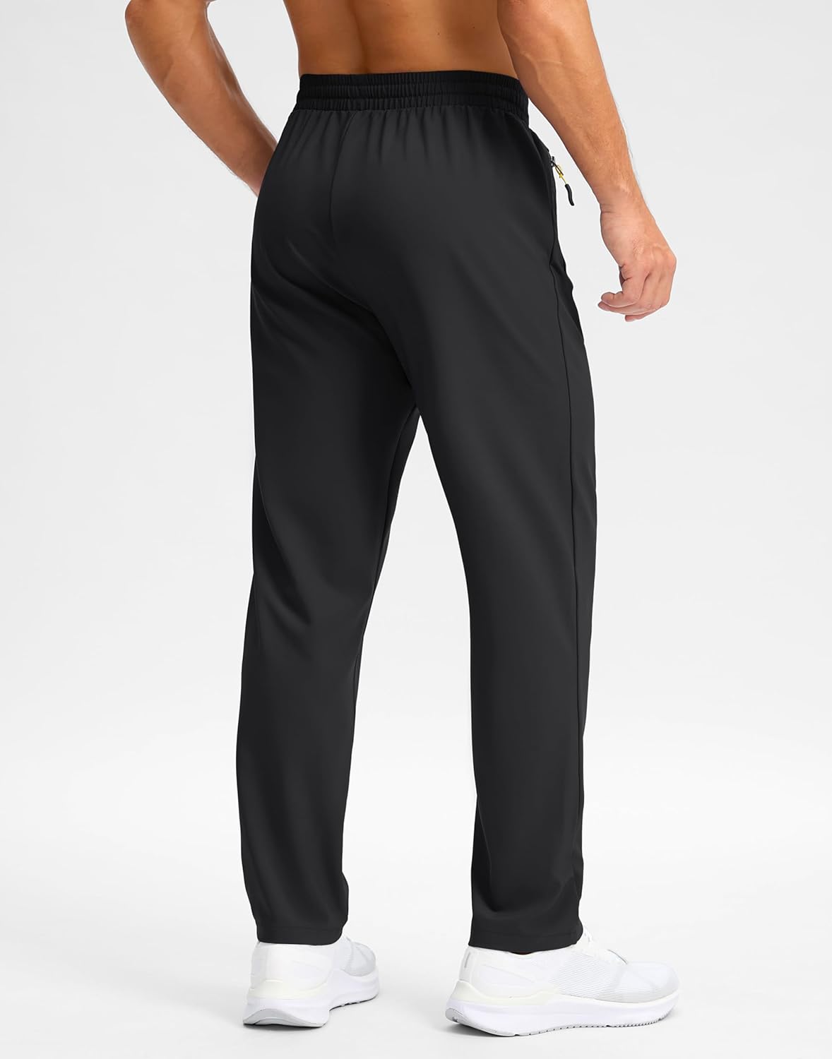 Thumbnail 1 de Pudolla Men's Lightweight Hiking Pants: Quick-Dry, Water-Resistant Sweatpants with Zipper Pockets