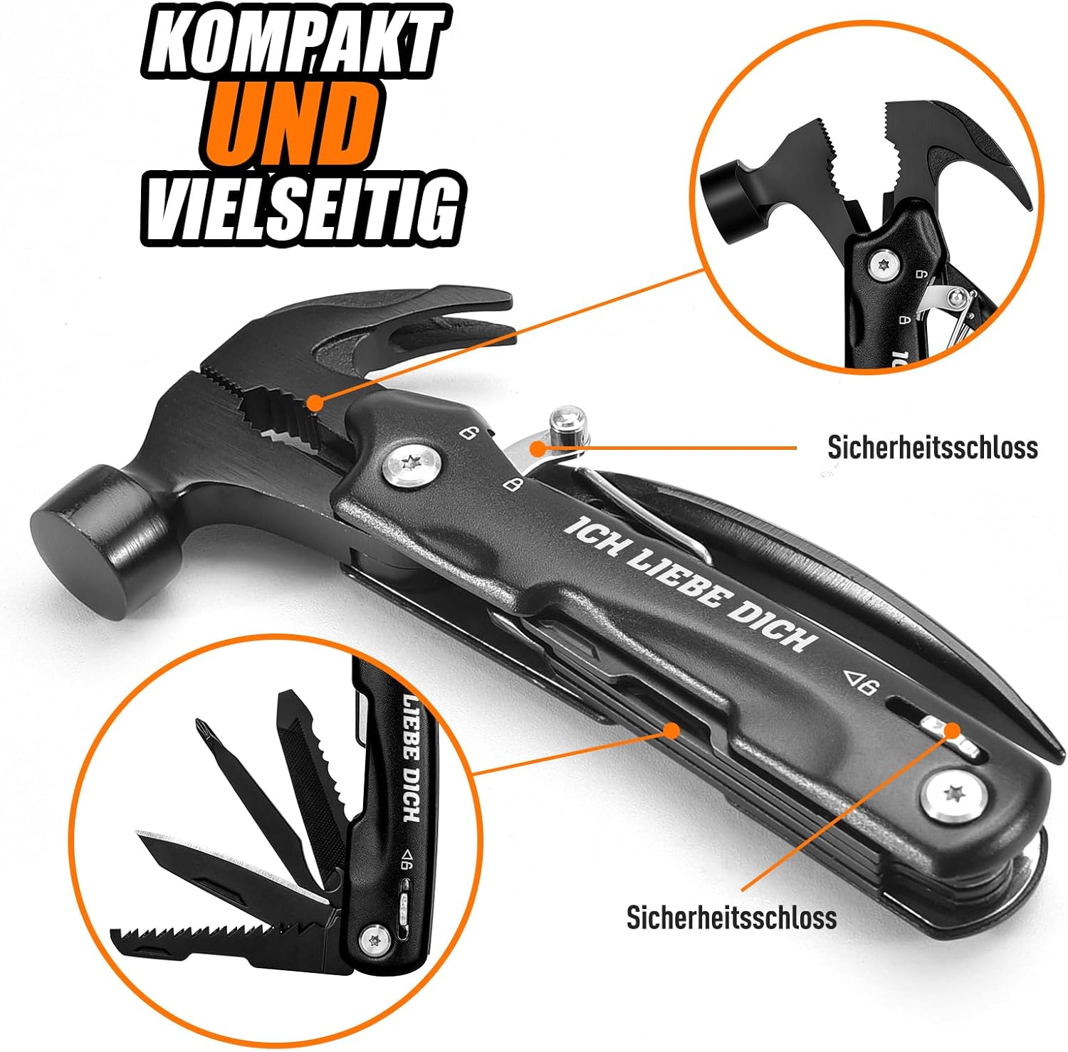 Thumbnail 3 de BIIB Geschenk Valentinstag für Ihn – 12-in-1 Multitool für Männergeschenke