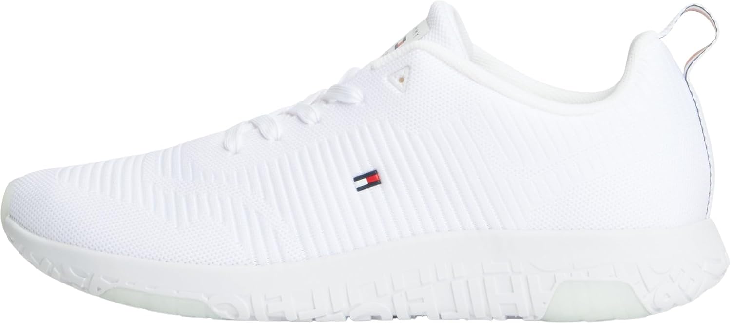 Detalle de Tommy Hilfiger Men’s Corporate Knit Rib Runner Trainers