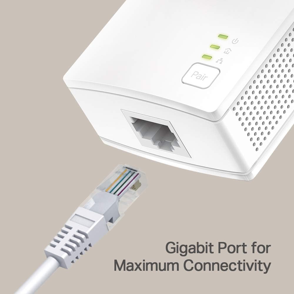 Detalle de TP-Link TL-PA717KIT 1000 Mbps Powerline Kit