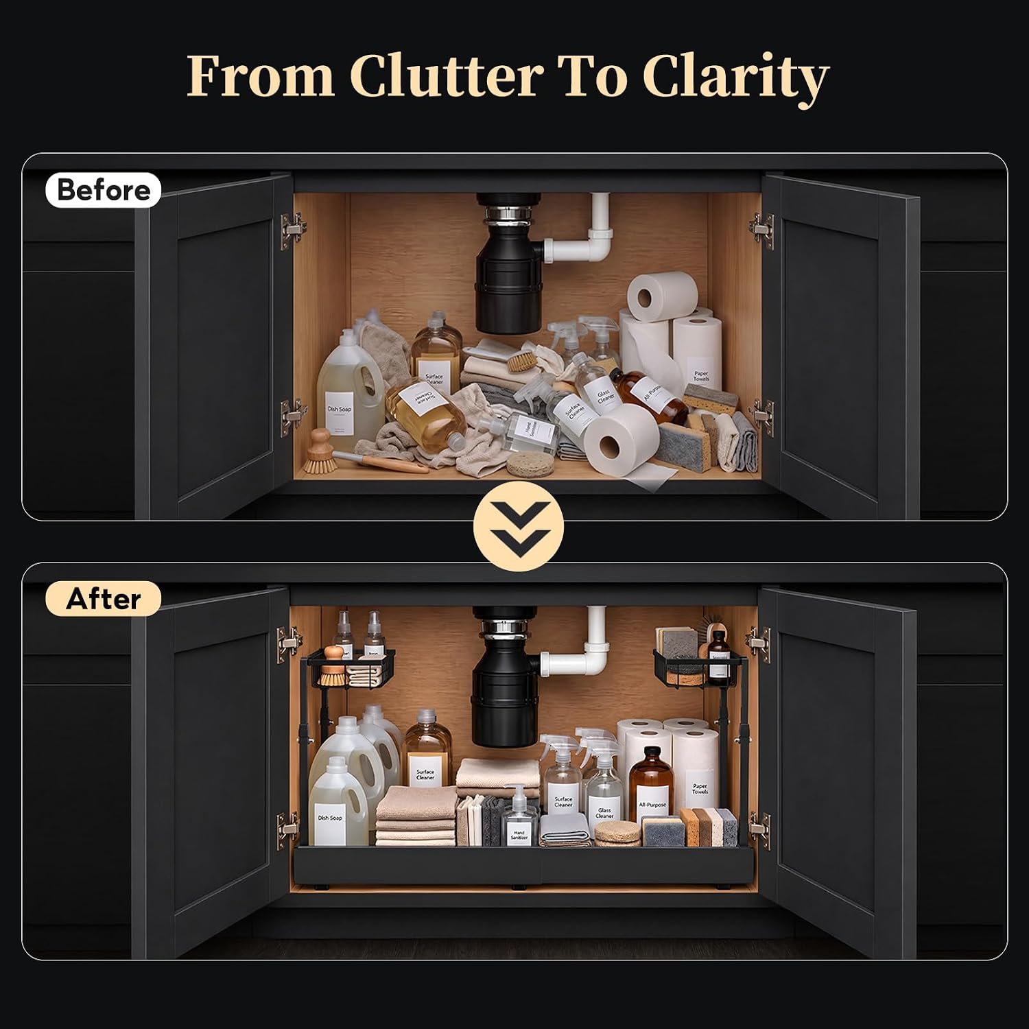 Detalle 2 de Under Sink Organizer, 2-Tier