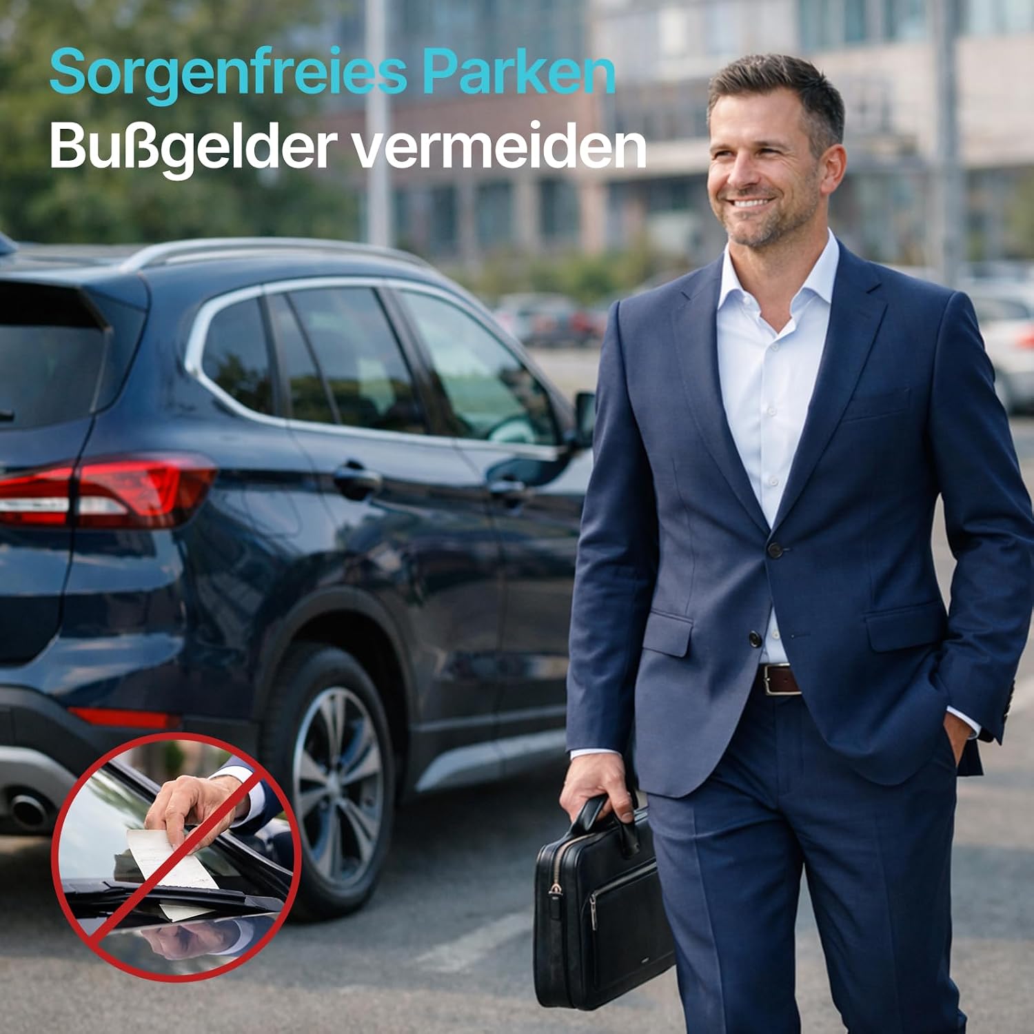 Thumbnail 3 de Parkturon PT02 Elektronische Parkscheibe – Solarbetrieben, ECE-zertifiziert, Doppelanzeige