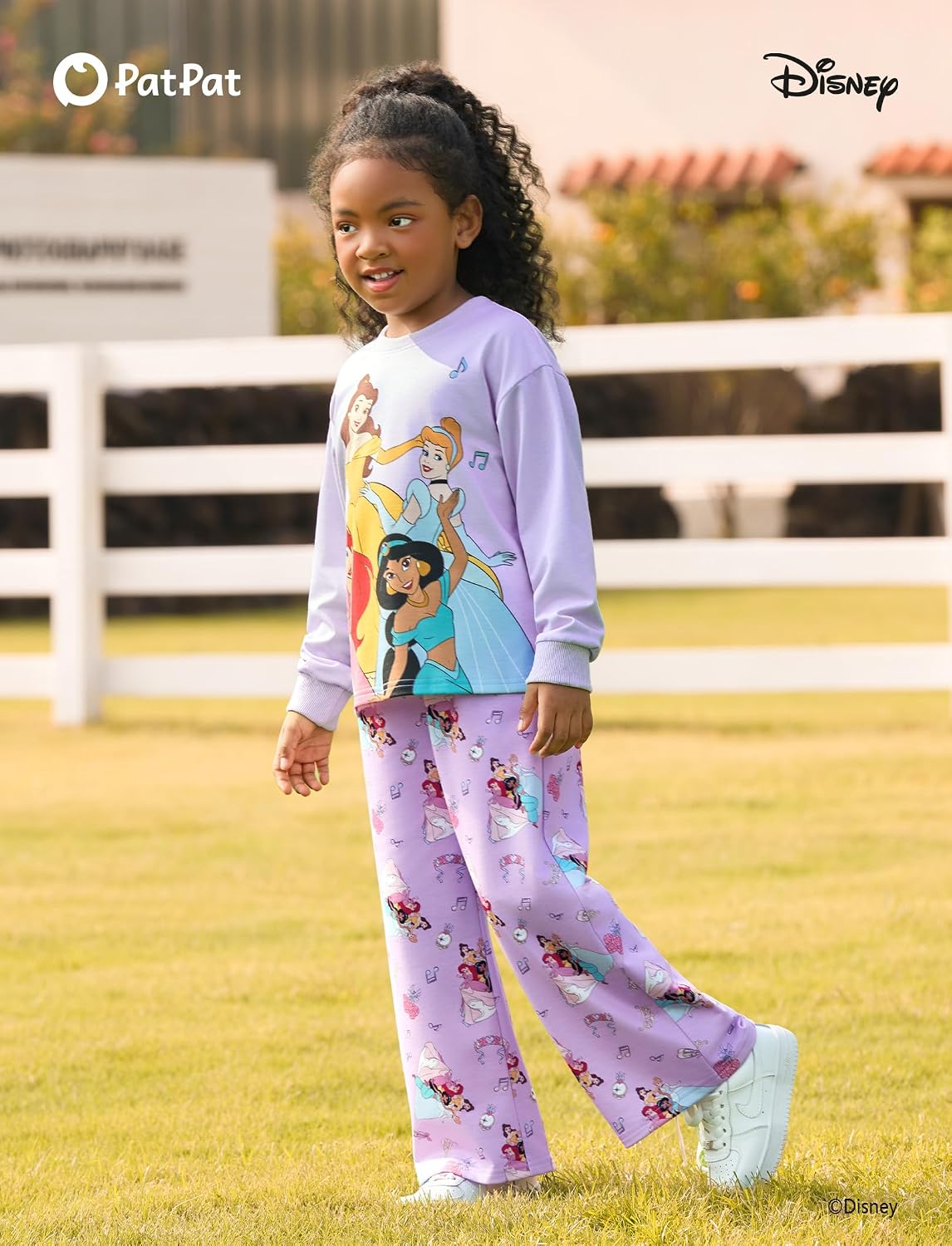 Detalle de Disney toddler clothing set, polyester-spandex blend