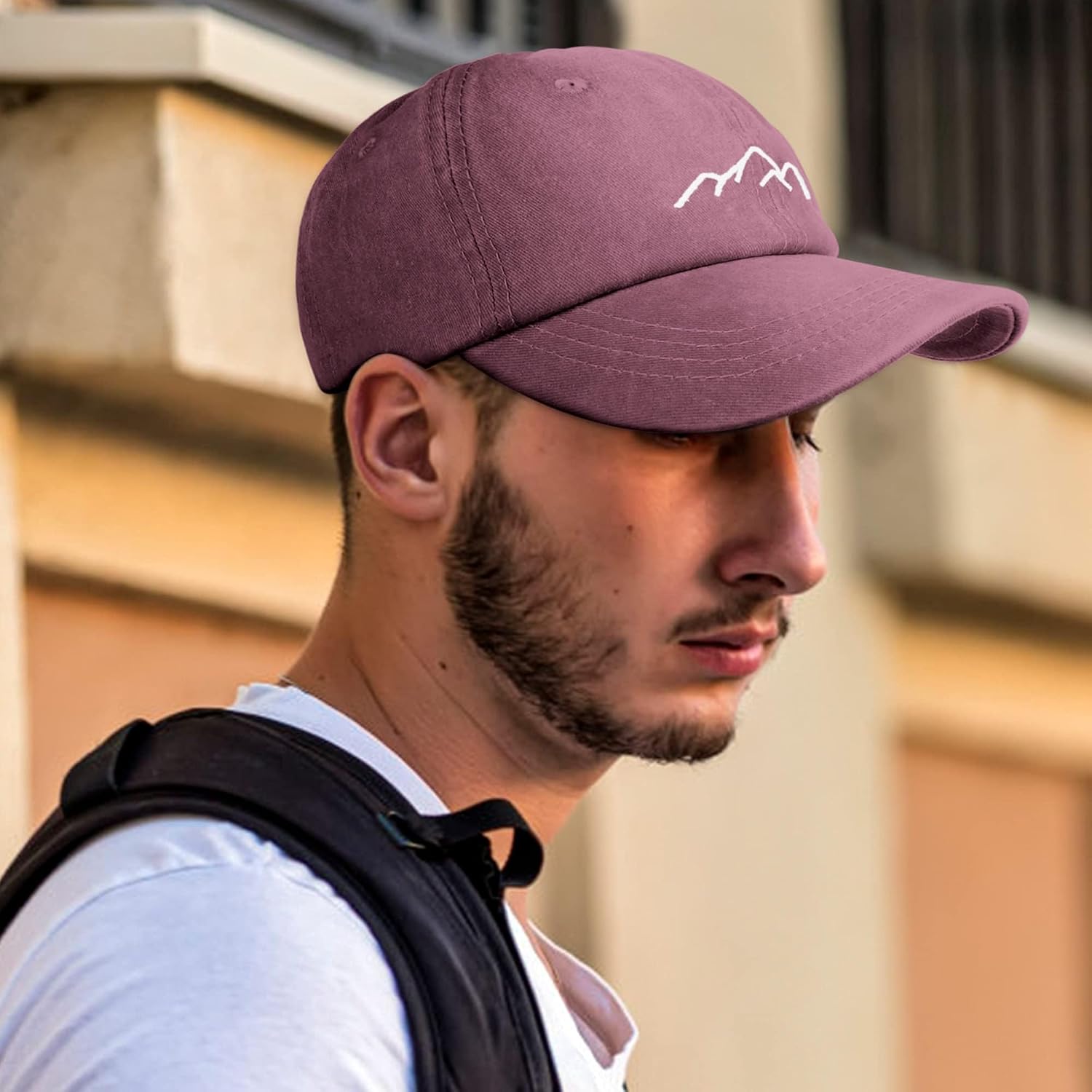 Detalle de HeyCaps baseball cap 7 cm peak