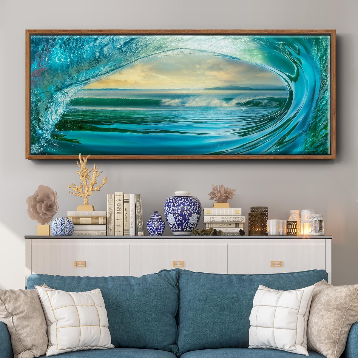 Detalle de Renditions Gallery Canvas Wall Art, 24 x 60 in.