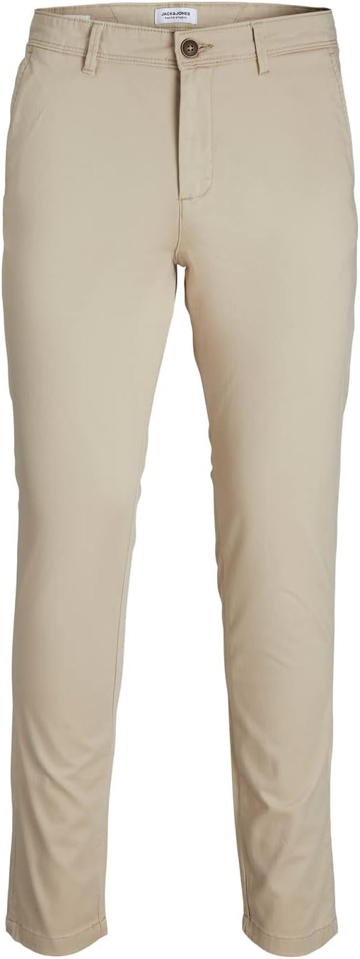 Detalle de Jack & Jones Herren Chinohose Jpstmarco Jjbowie Noos – Chinohose mit Stretchanteil