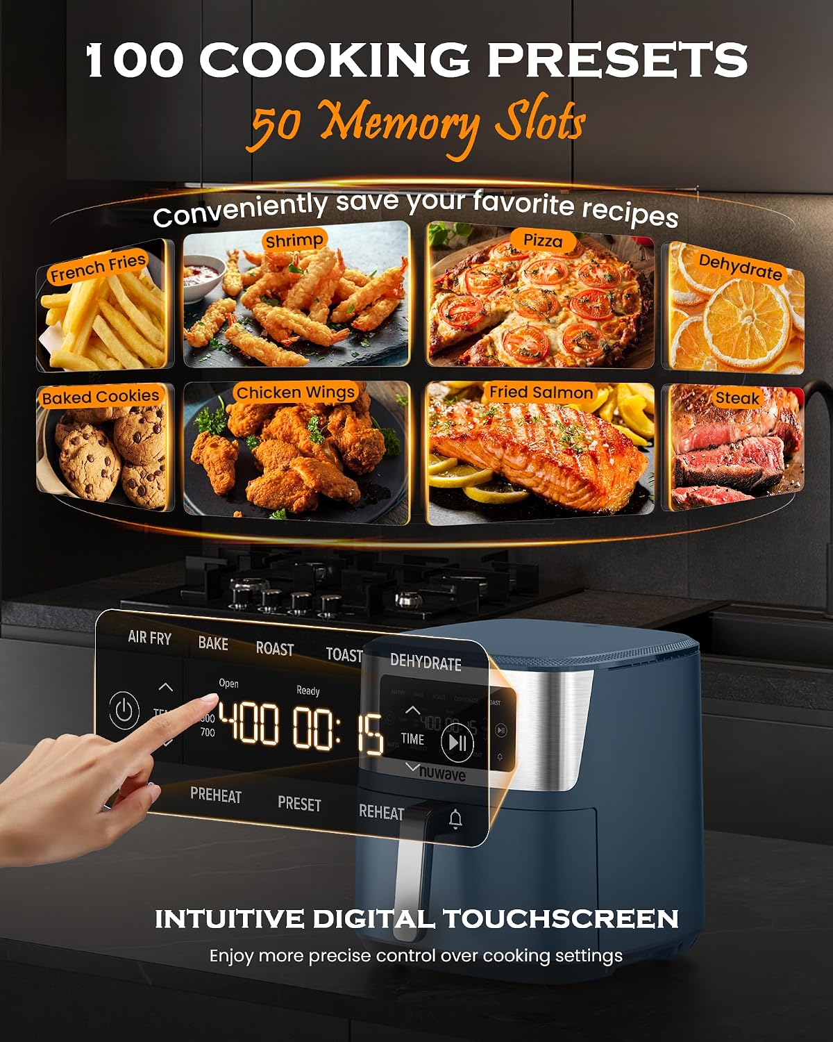Thumbnail 4 de Nuwave Brio Plus 7-Qt Air Fryer