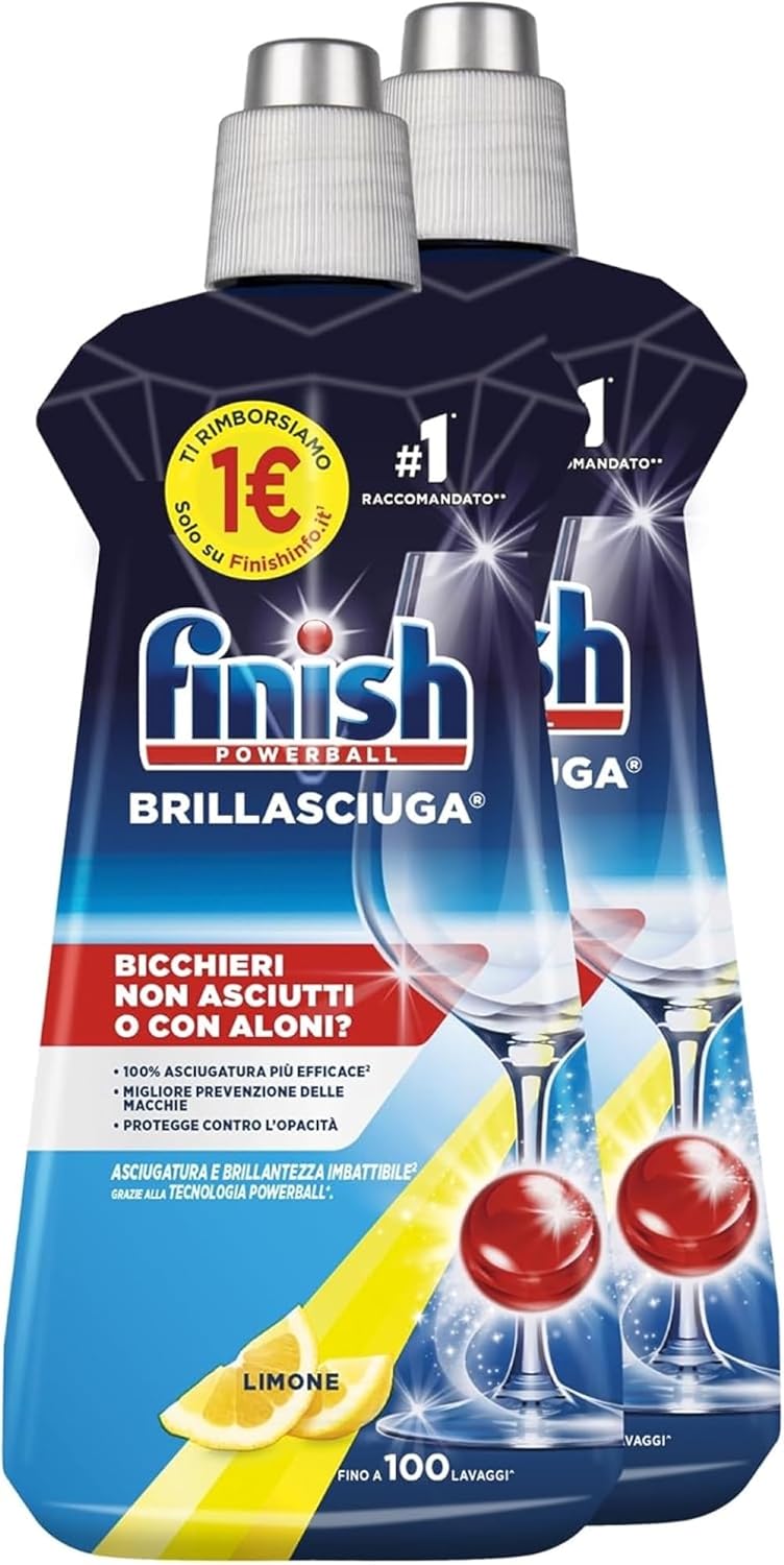 Finish Brillantante Lavastoviglie Lemon 500 ml 🍽