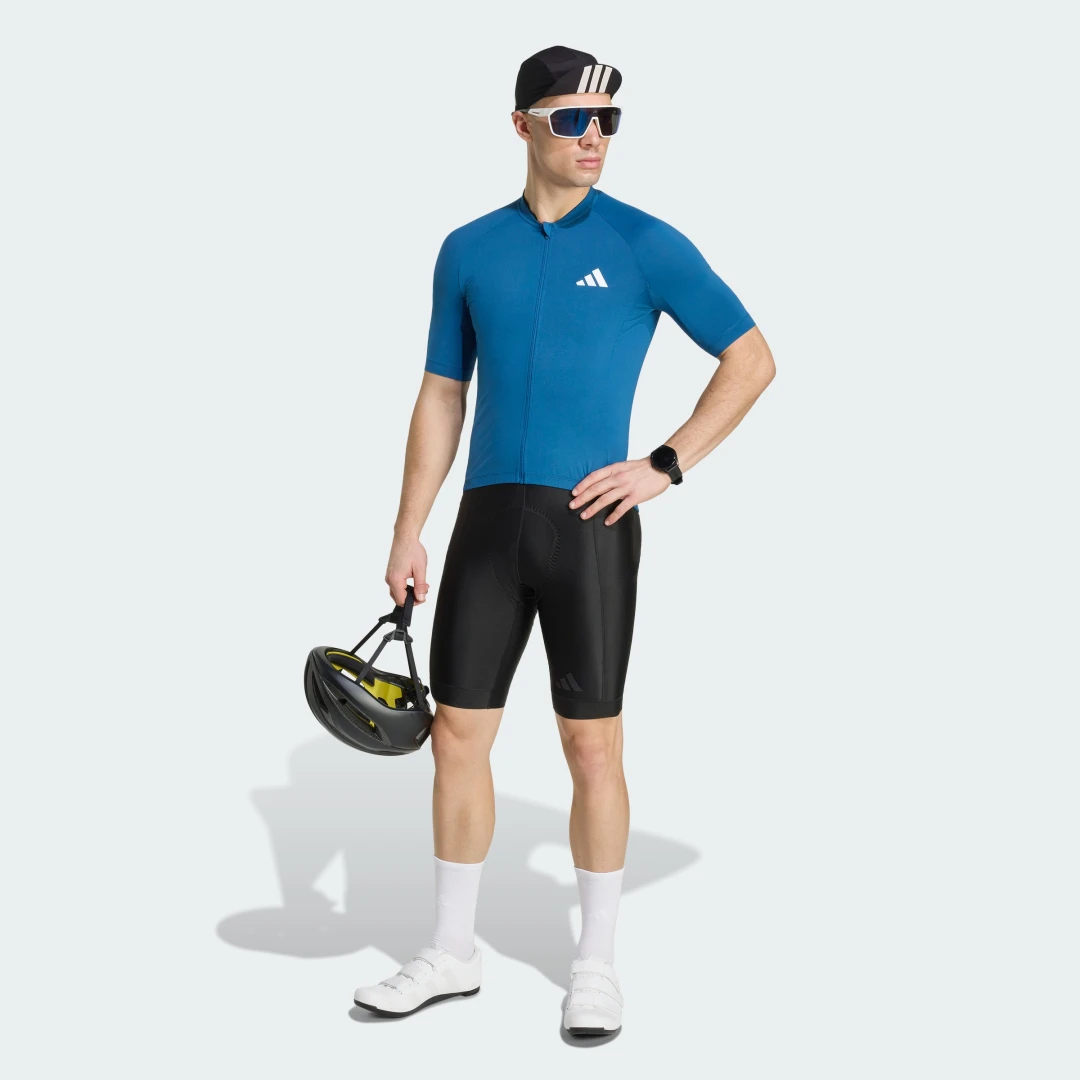 Detalle de MAILLOT DE CICLISMO ESSENTIALS de Adidas — azul