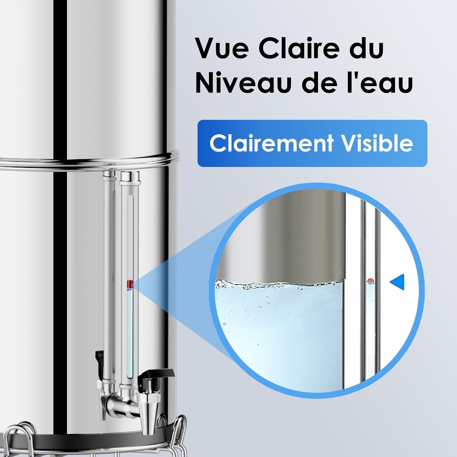 Detalle 2 de Purewell Filtre à Eau 11 L par Gravité