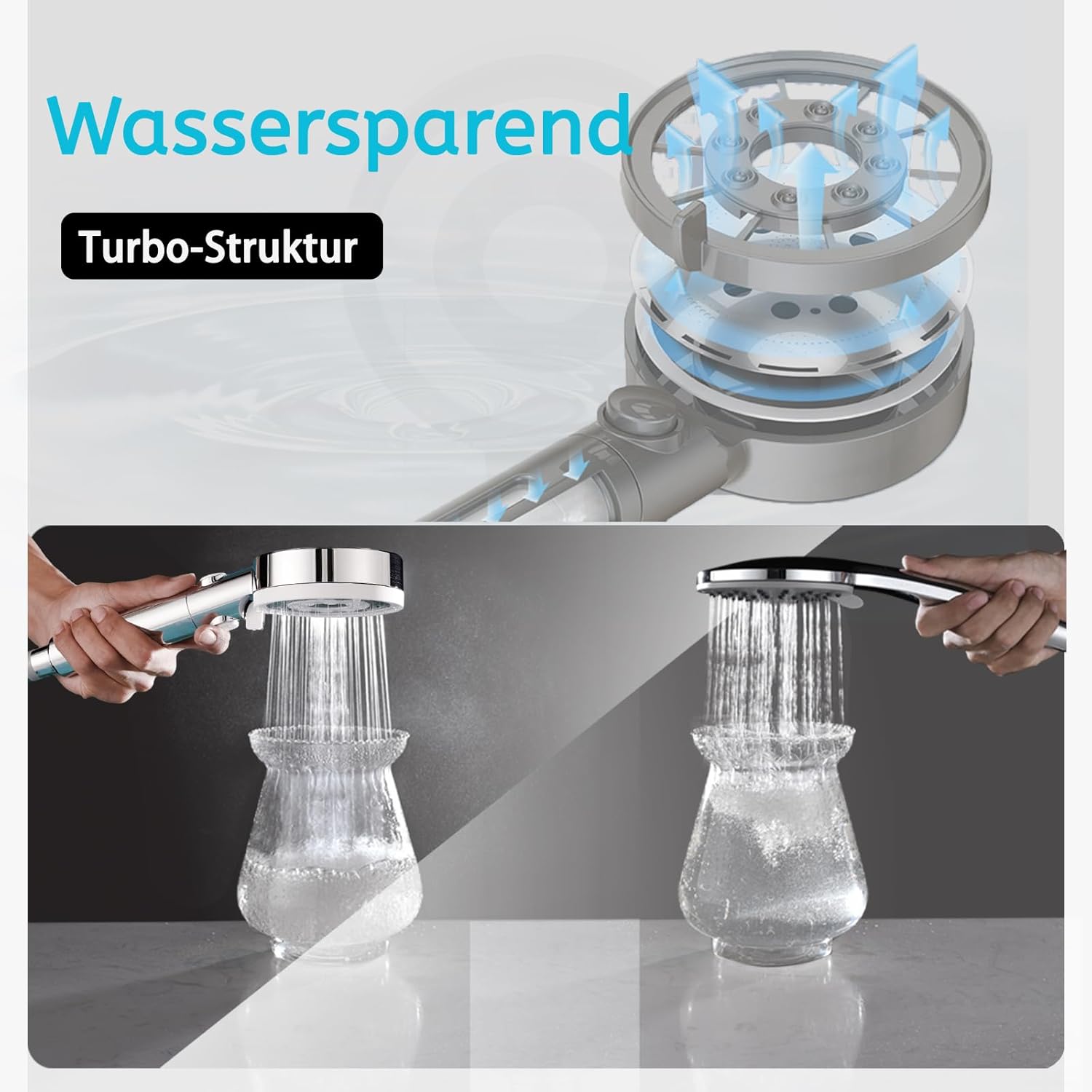 Thumbnail 2 de BECMai Pommeau de douche 1,5 m