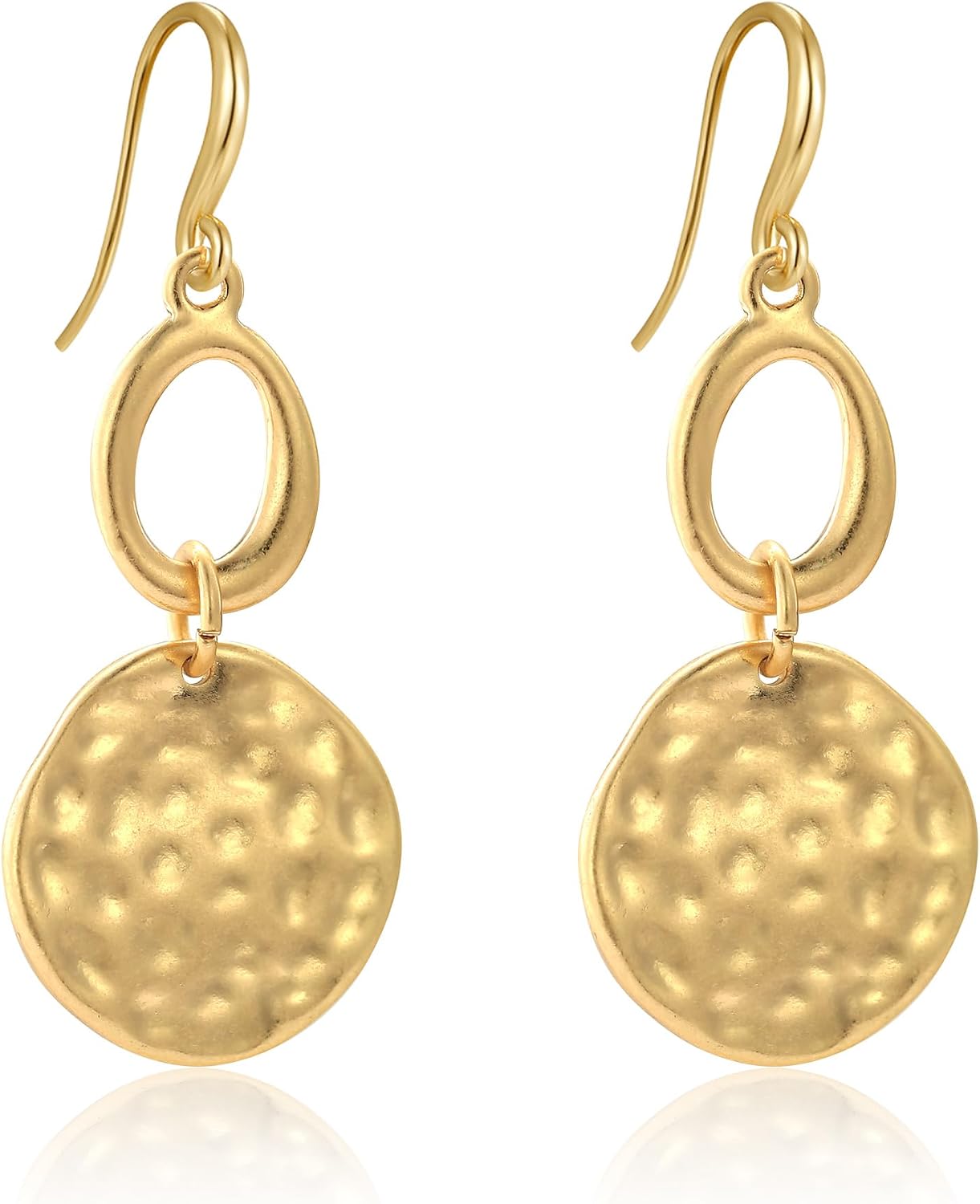 Thumbnail 6 de HolidayQbee Gold Earrings for Women – Hypoallergenic Lightweight Drop Earrings