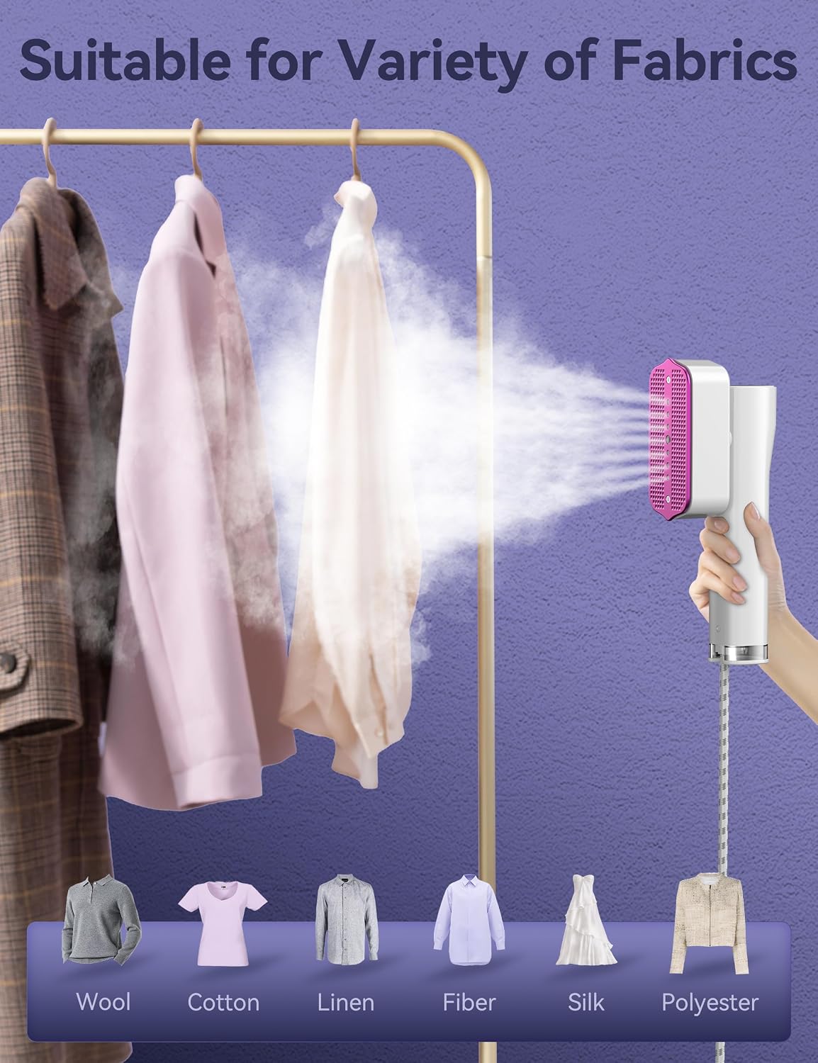 Detalle 2 de Sundu Steam Iron 22g/min handheld steamer