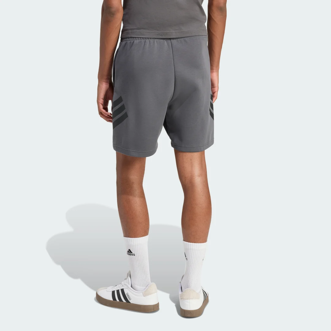Thumbnail 1 de Pantalón corto Future Icons 3 Stripes — Adidas: versatilidad en gris para tus entrenamientos