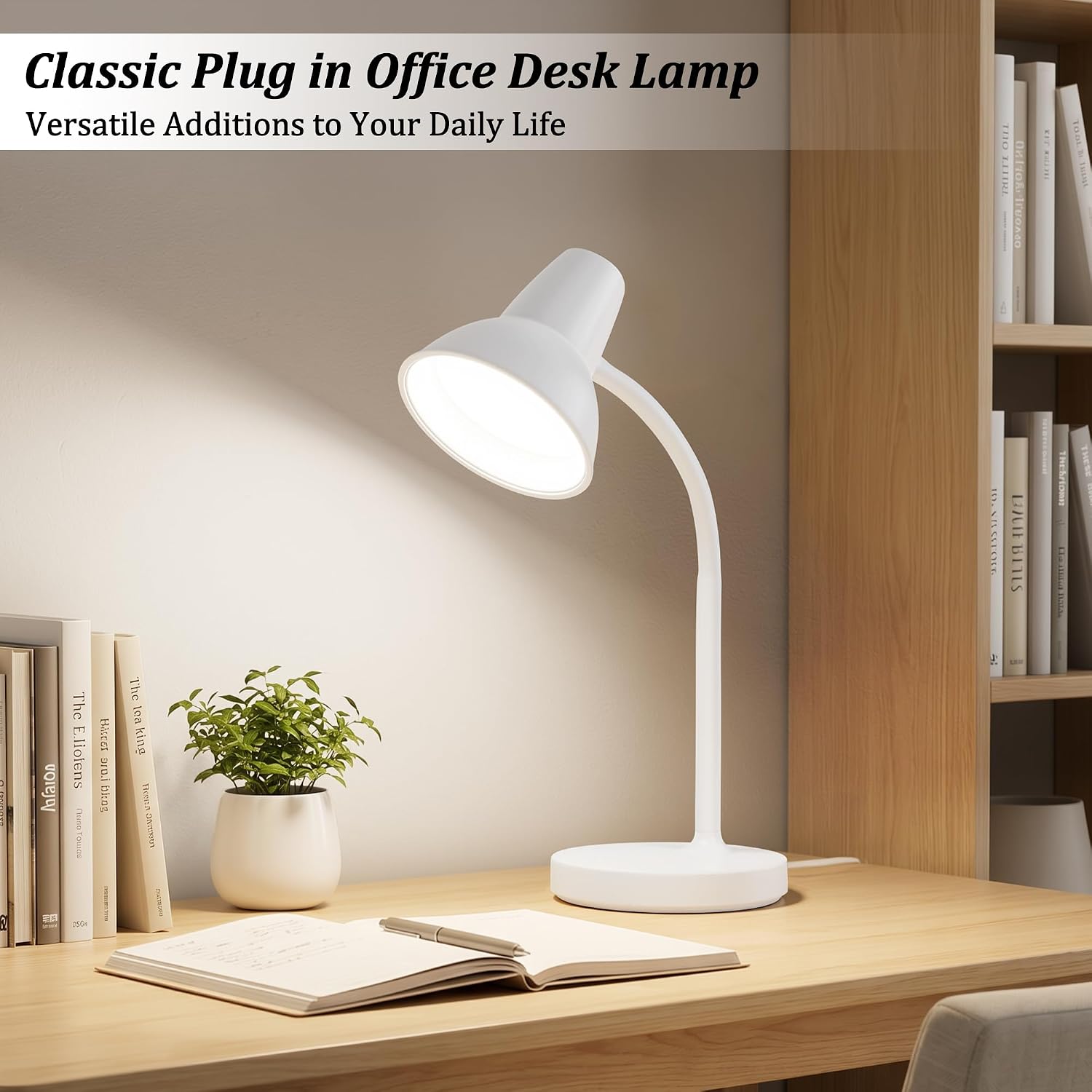 Thumbnail 6 de GyroVu G-1DL-0468 LED Desk Lamp, 4.5W, Flexible Gooseneck, White
