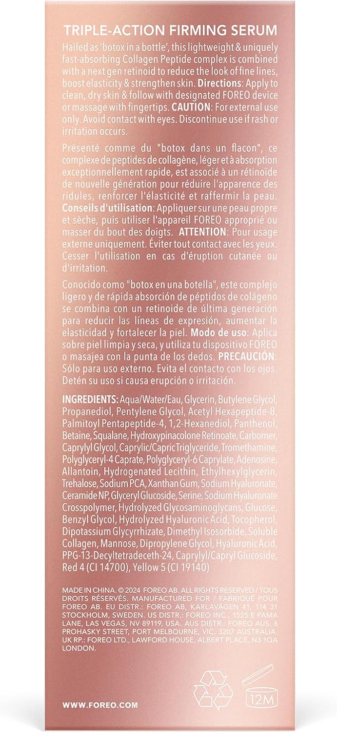 Detalle 2 de Siero rassodante FOREO Supercharged 30 ml