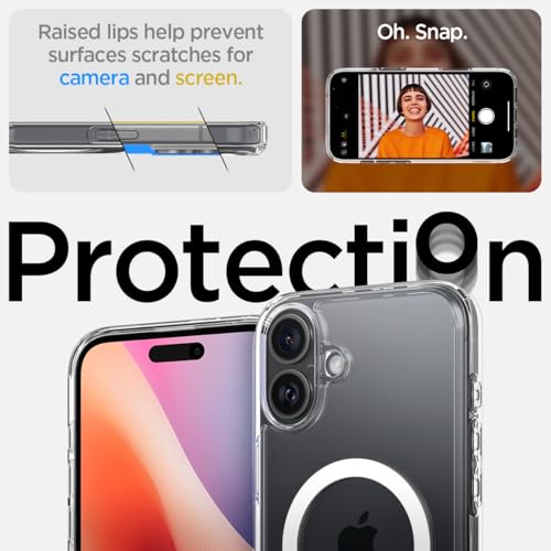 Thumbnail 4 de Spigen Coque iPhone 16 Plus, 6,7 pouces, transparent ⚙