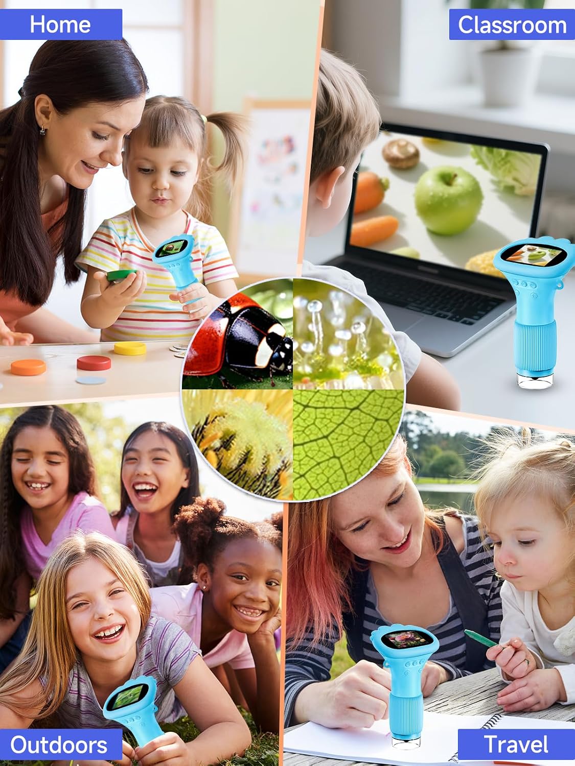 Thumbnail 6 de Acoath 1000X handheld kids microscope