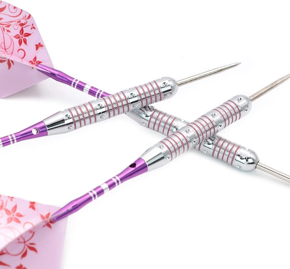 Thumbnail 3 de CUESOUL Pink Mesdames – lot de 3 fléchettes acier 21 g avec accessoires en aluminium