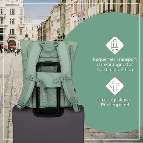 Thumbnail 6 de Travelite Rolltop Handgepäck Rucksack BASICS, 60 cm, 35 Liter – vielseitig, flexibel und robust