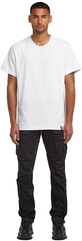 Detalle de G-Star Herren Rovic Zip 3D Regular Tapered Pants – robuste Cargo-Pflege mit durchdachten Details