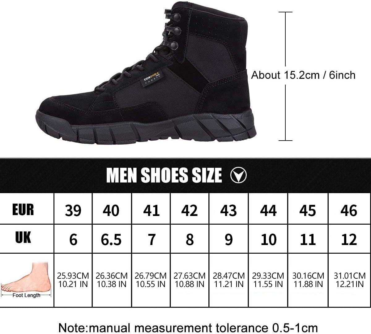 Thumbnail 2 de FREE SOLDIER Tactical Combat Boots – męskie buty taktyczne
