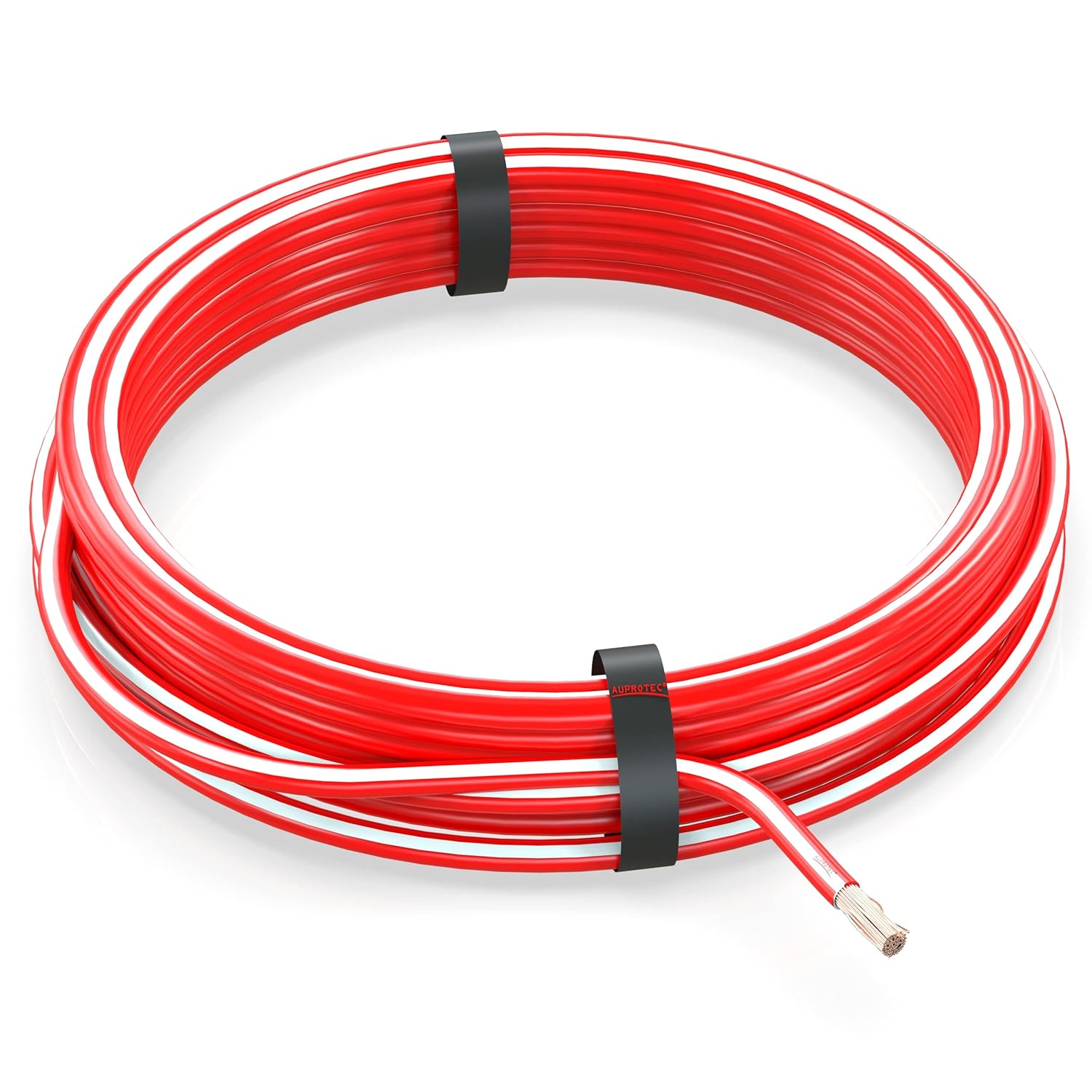 Thumbnail 6 de AUPROTEC câble unipolaire FLRY-B 6,0 mm² rouge en anneau (5 m)