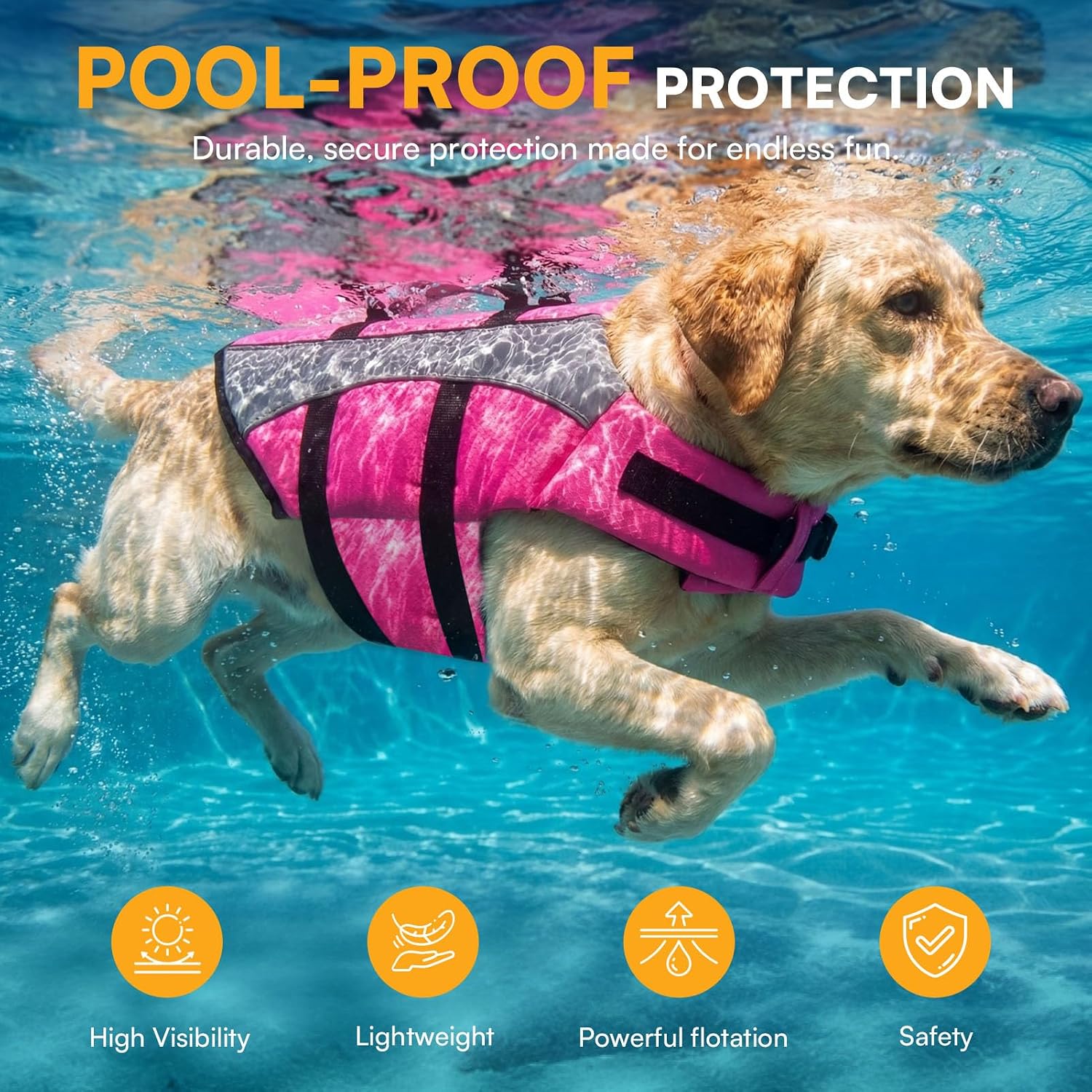 Thumbnail 4 de Queenmore Dog Life Jacket