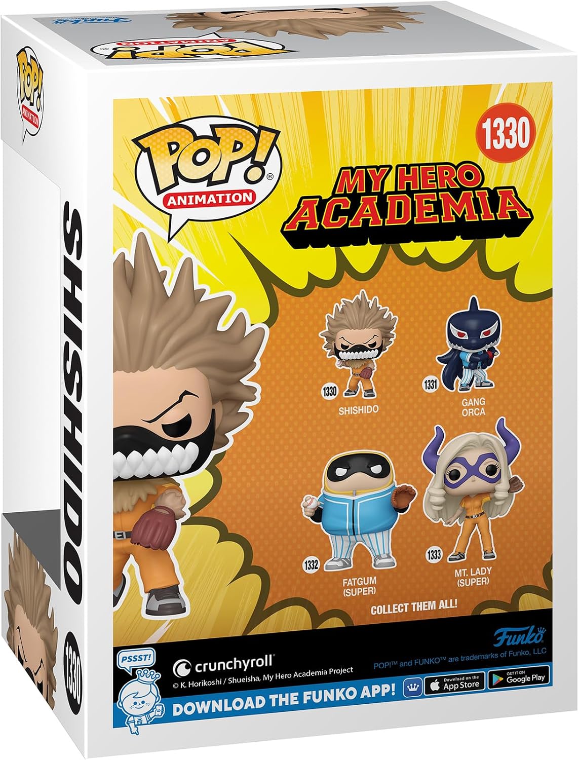 Detalle de Funko 70611 Pop! Animation Captain Shishido Baseball Vinyl Figure