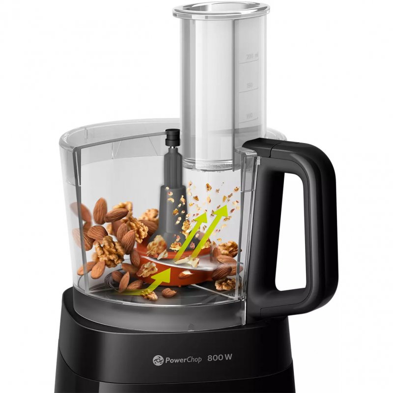 Detalle de Philips Viva HR7510/10: Robot de Cocina Compacto 800 W para uso diario