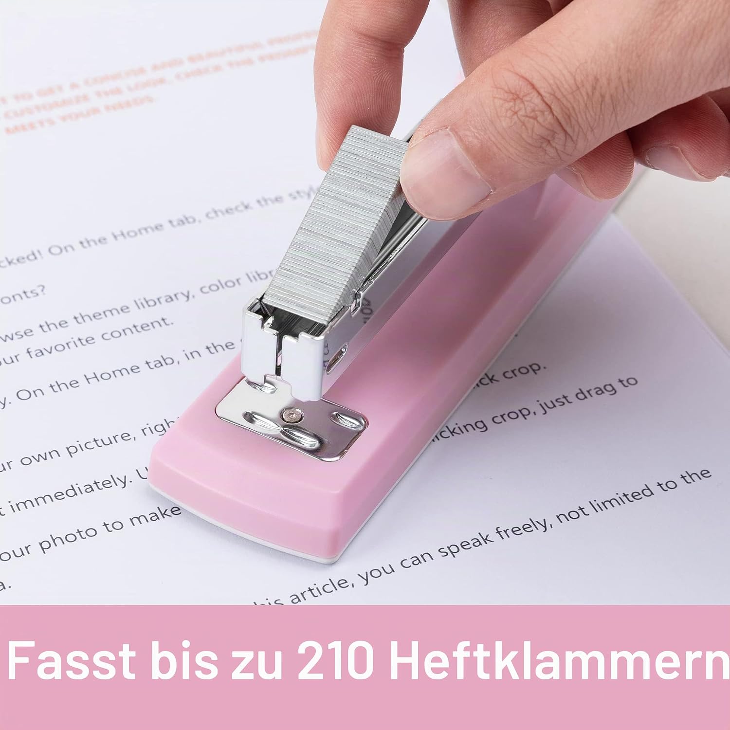Detalle 2 de Schreibtisch-Heftgerät 2er Set mit 25 Blatt
