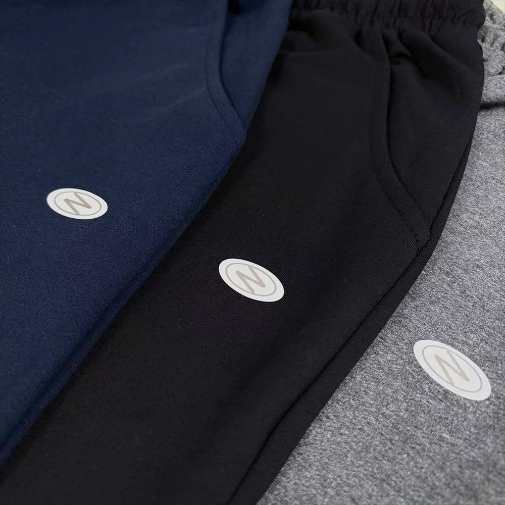 Detalle 2 de ZOXOZ joggingbroek voor heren van katoen met elastische tailleband