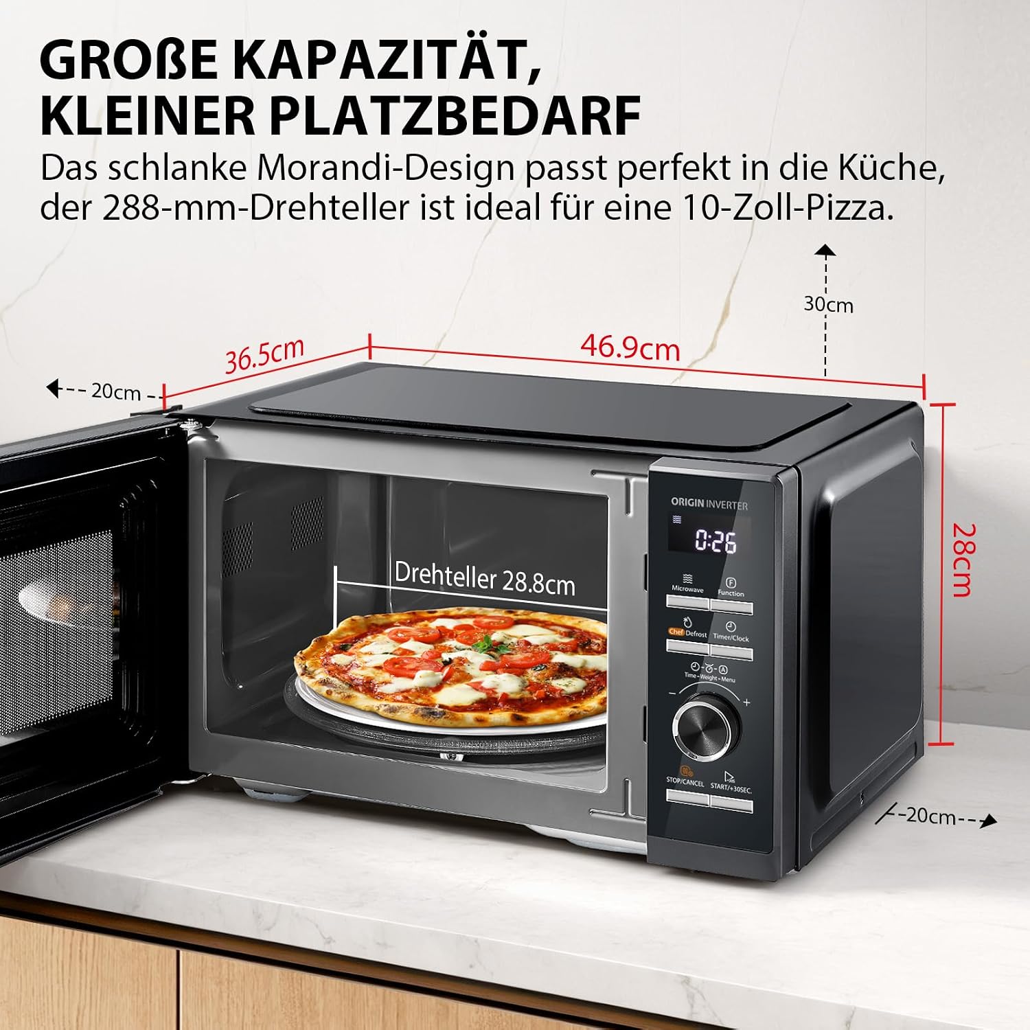 Detalle 2 de Toshiba MW3-AG25PFI Mikrowelle 25 L 🍽