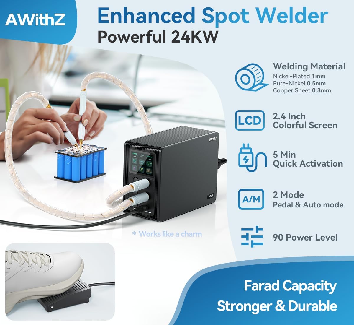 Thumbnail 2 de AWithZ P30C 21.8 KW capacitor spot welder