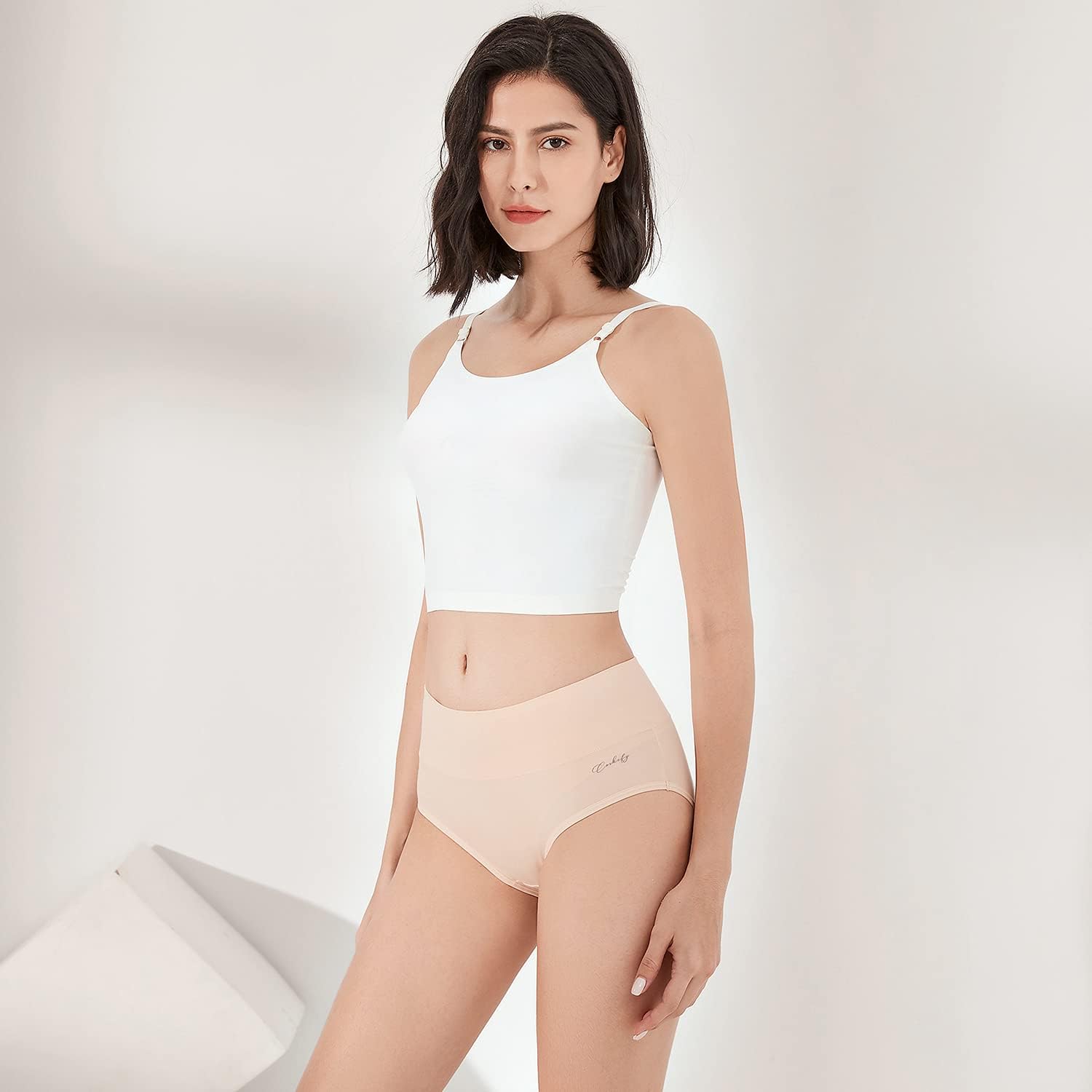 Detalle 2 de anqier Unterhosen Damen 5er Pack Hohe Taille
