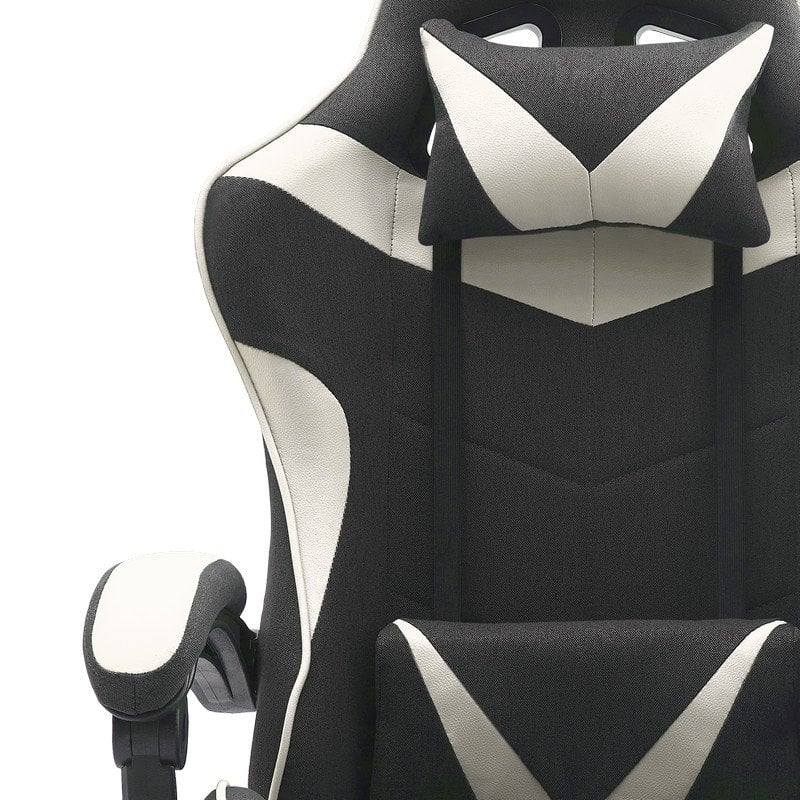 Thumbnail 1 de Tempest Shake: Silla Gaming con Reposapiés y Masaje lumbar en Tela Transpirable