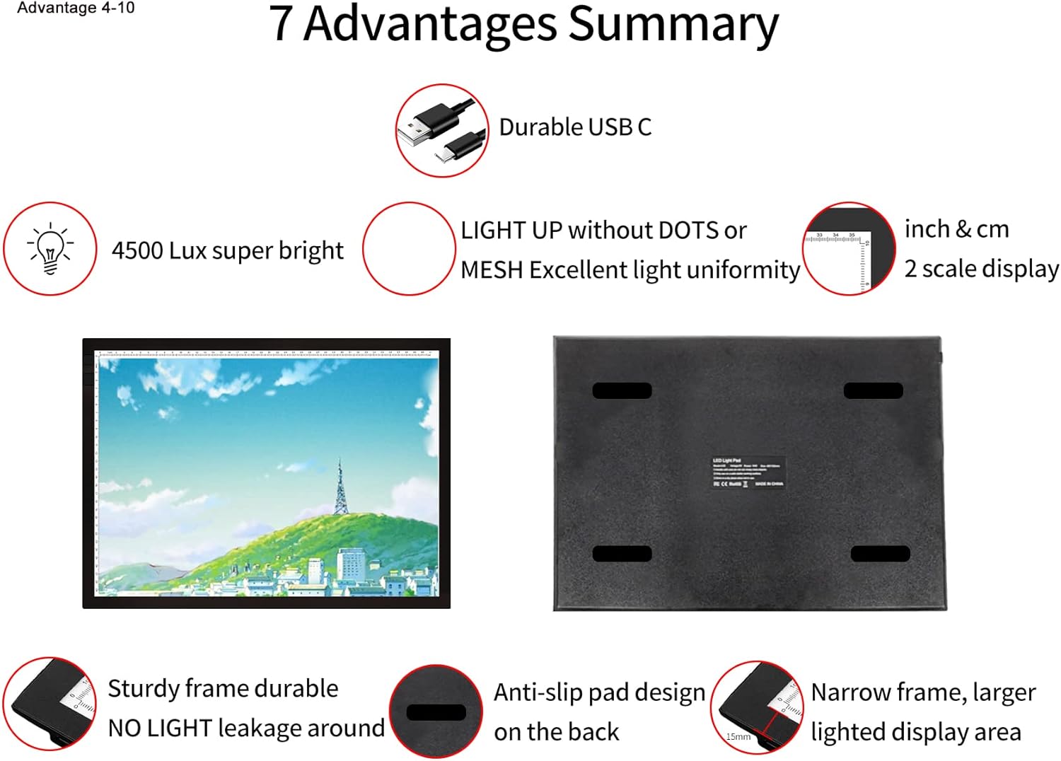 Thumbnail 4 de WELZK Tablette lumineuse A3 🎨