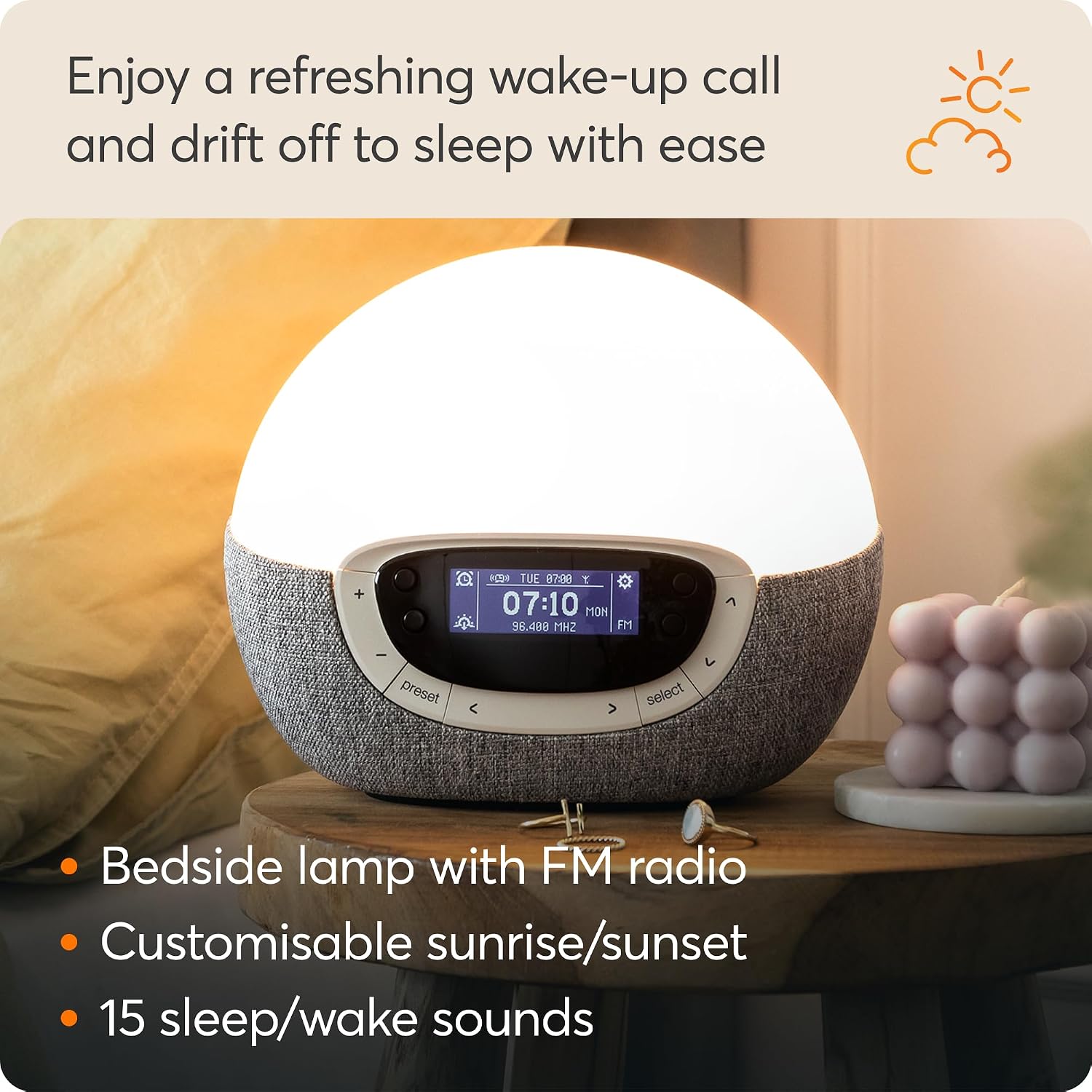 Thumbnail 1 de Lumie Bodyclock Shine 300 wake-up light clock