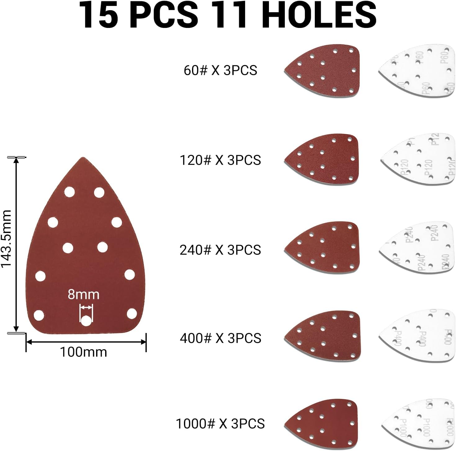 Thumbnail 5 de DEKOPRO Mouse Sander 180W 13,000 RPM 🛠