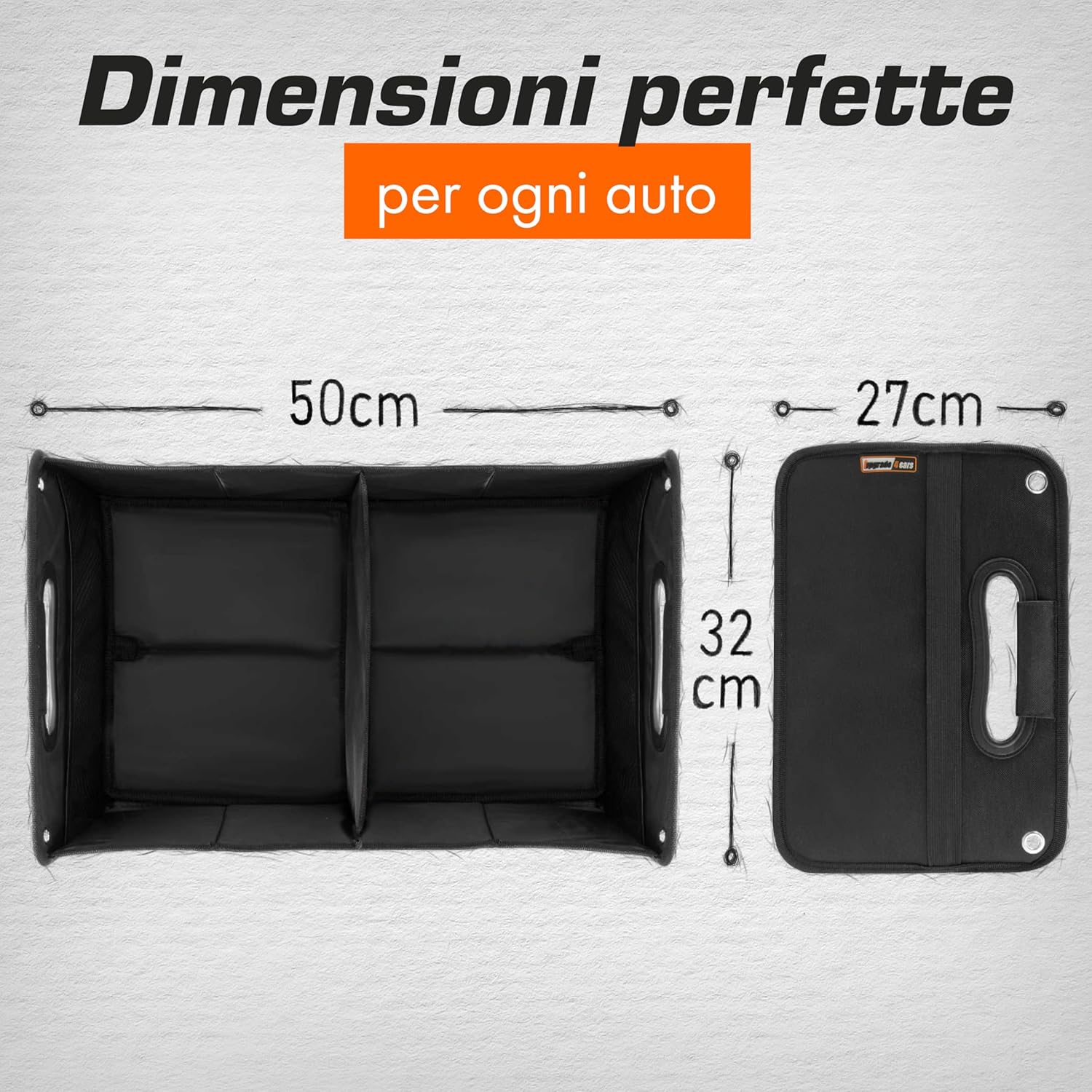 Thumbnail 4 de Organizer Bagagliaio Auto Borsa Porta-oggetti Universale