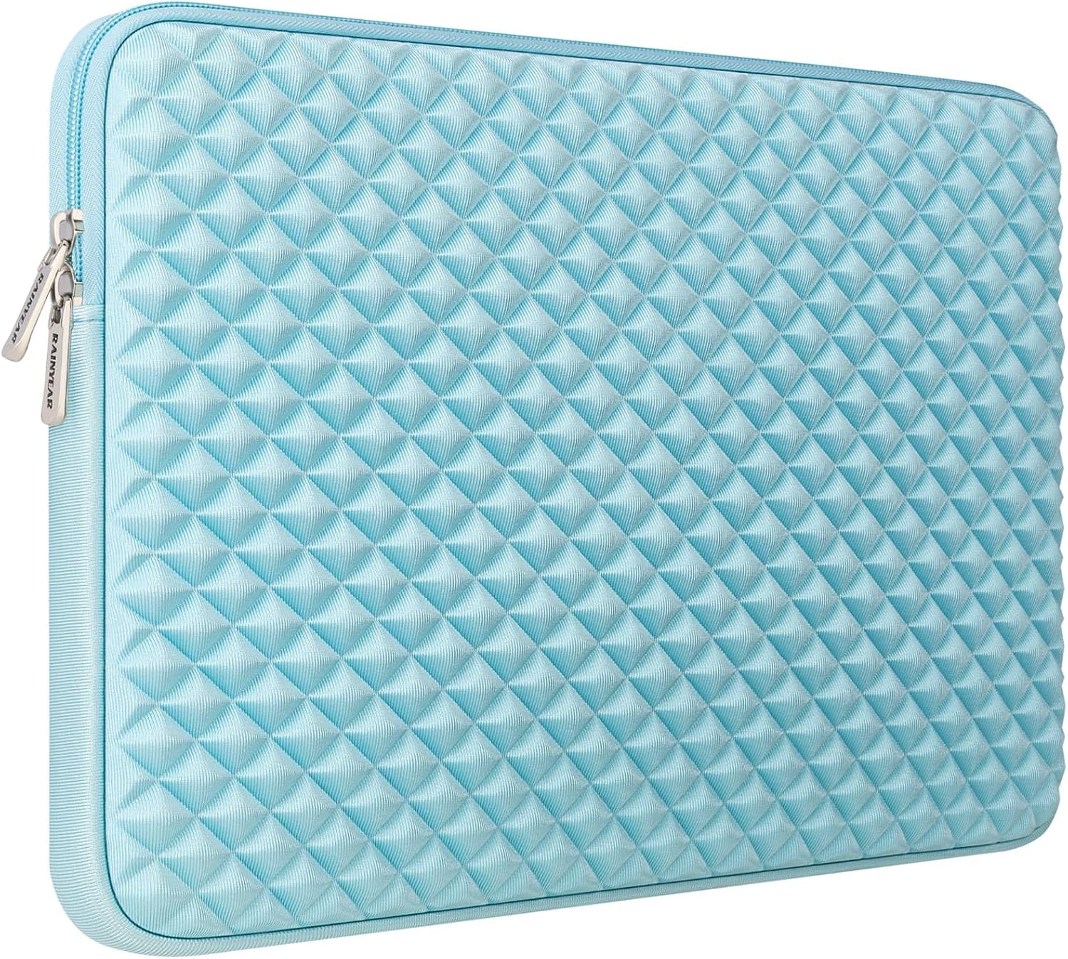 Thumbnail 6 de RAINYEAR 15.6-inch laptop sleeve with diamond foam padding and fluffy lining (Purple)