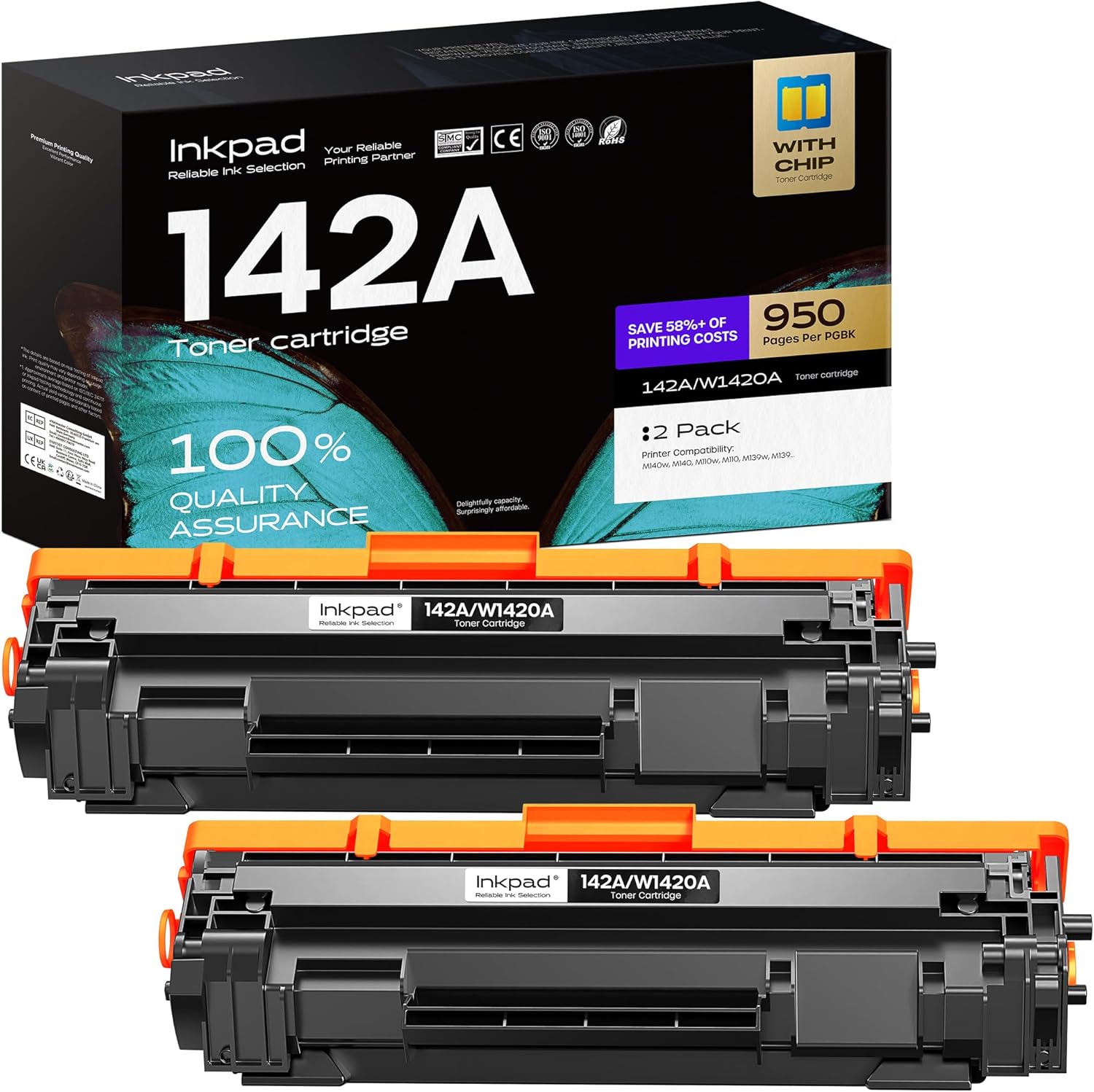 iNKPAD 142A Tóner compatible 950 páginas 🖨