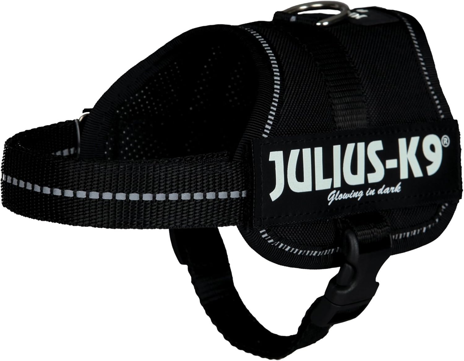Detalle de Pettorina K9 Julius-K9 S/Mini Camouflage: comfort, sicurezza e stile per cani 7–15 kg