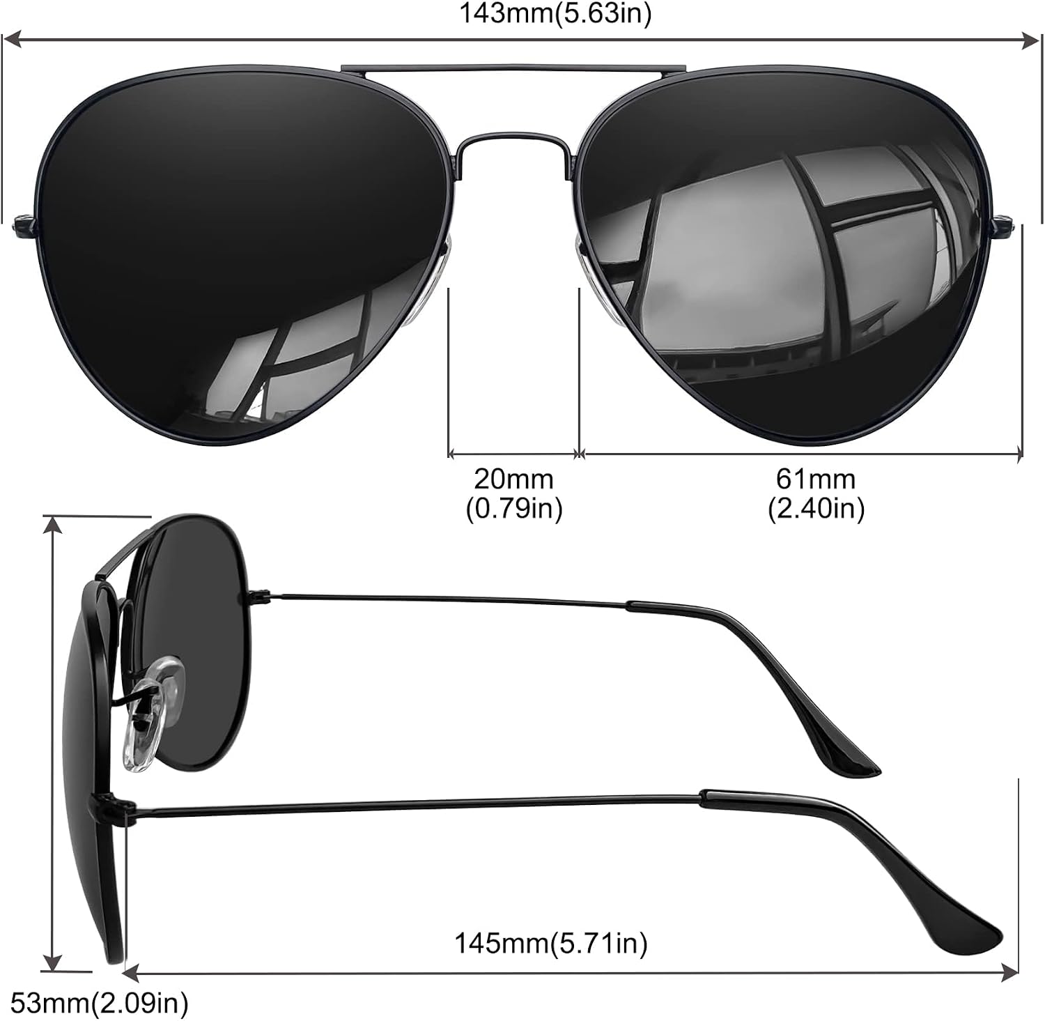 Thumbnail 4 de KANASTAL Lunettes de soleil Polarisées UV400 53 mm