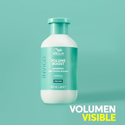 Detalle 2 de Wella Professionals INVIGO VOLUME BOOST Shampoing avec Volume Boost pour cheveux normaux à fins ⚡