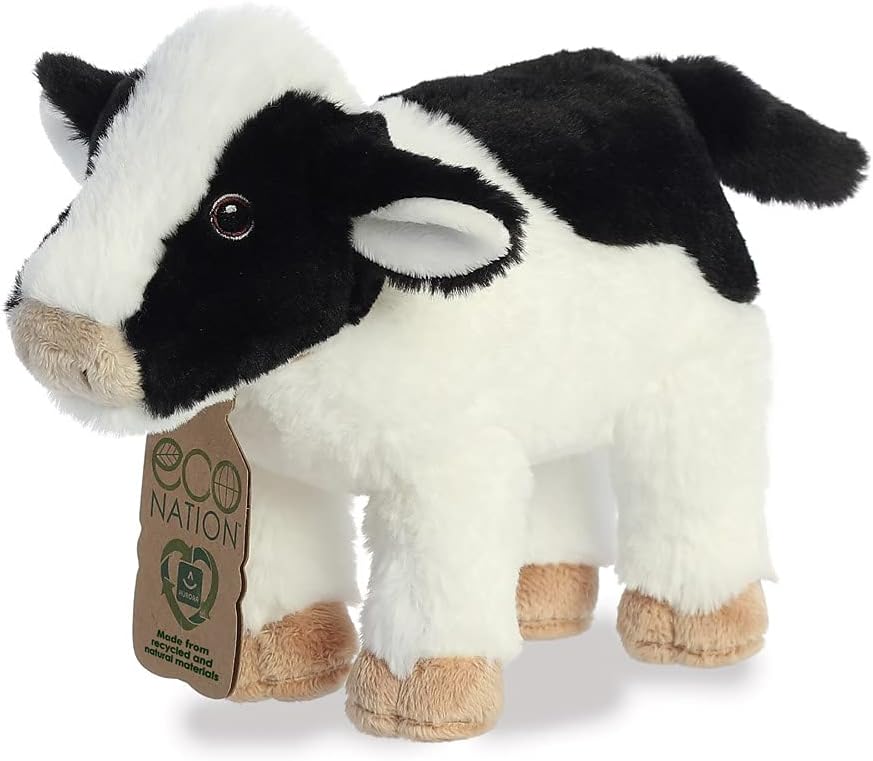 Thumbnail 1 de Aurora Eco Nation Cow 10In soft toy