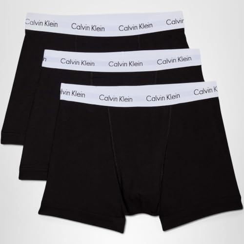 Thumbnail 7 de Calvin Klein Homme Boxer Lot de 3 – Caleçon sous-vêtement Noir, taille S