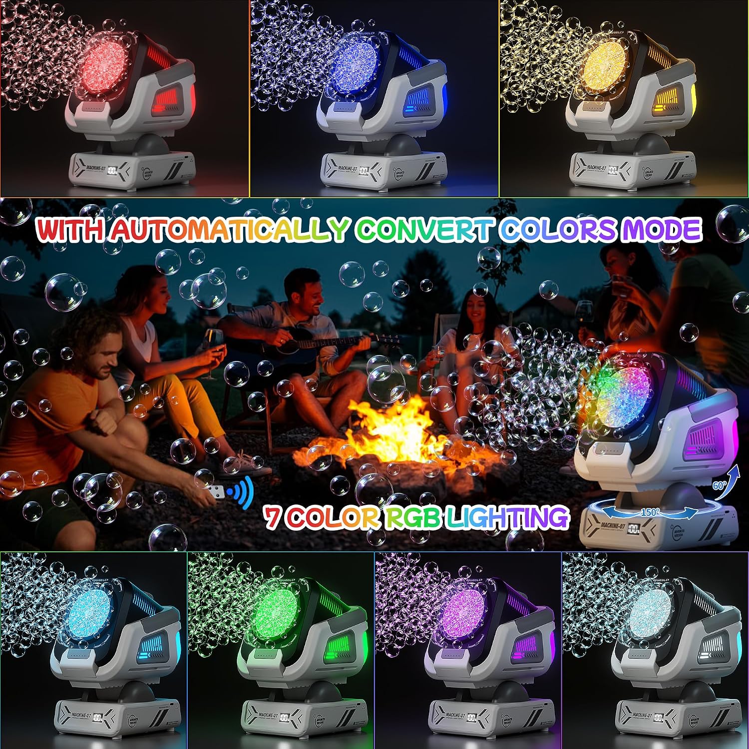 Thumbnail 6 de Belemar Upgraded Bubble Machine 1800mAh