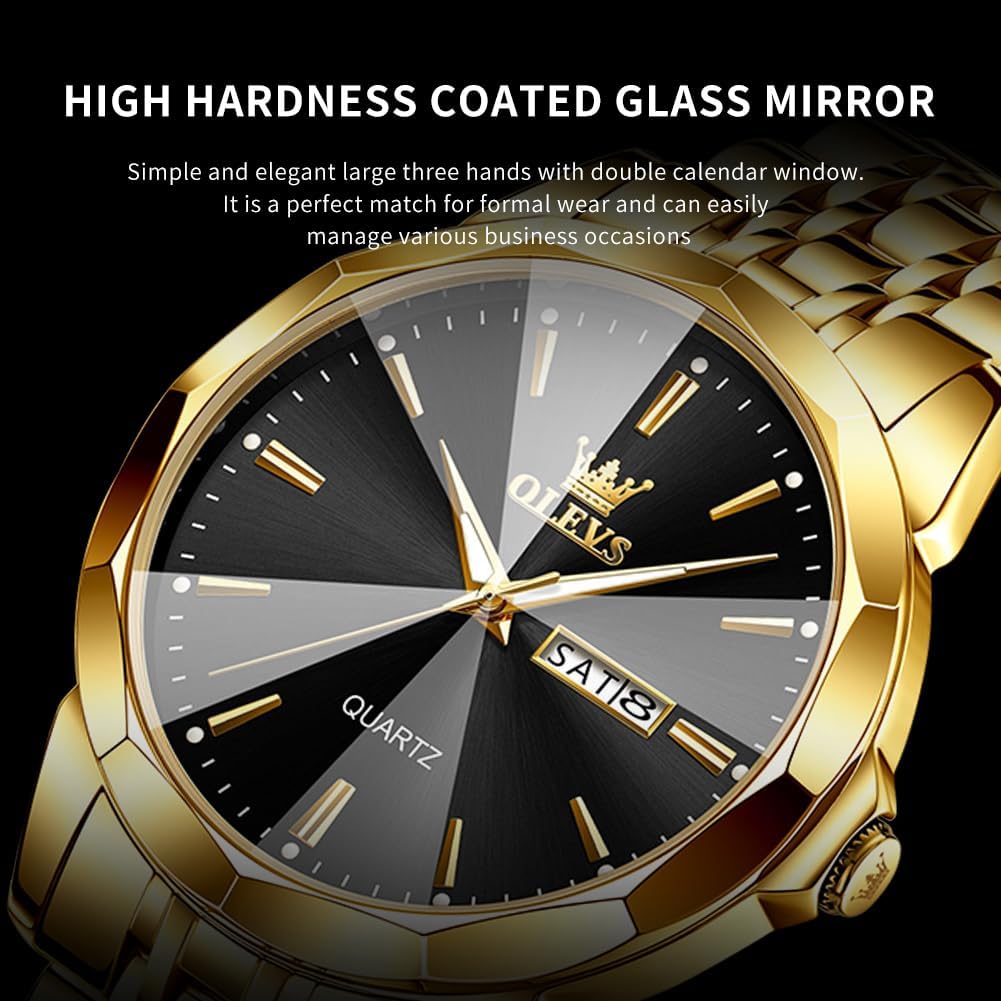 Detalle 2 de OLEVS Men Diamond Business Watch 30m
