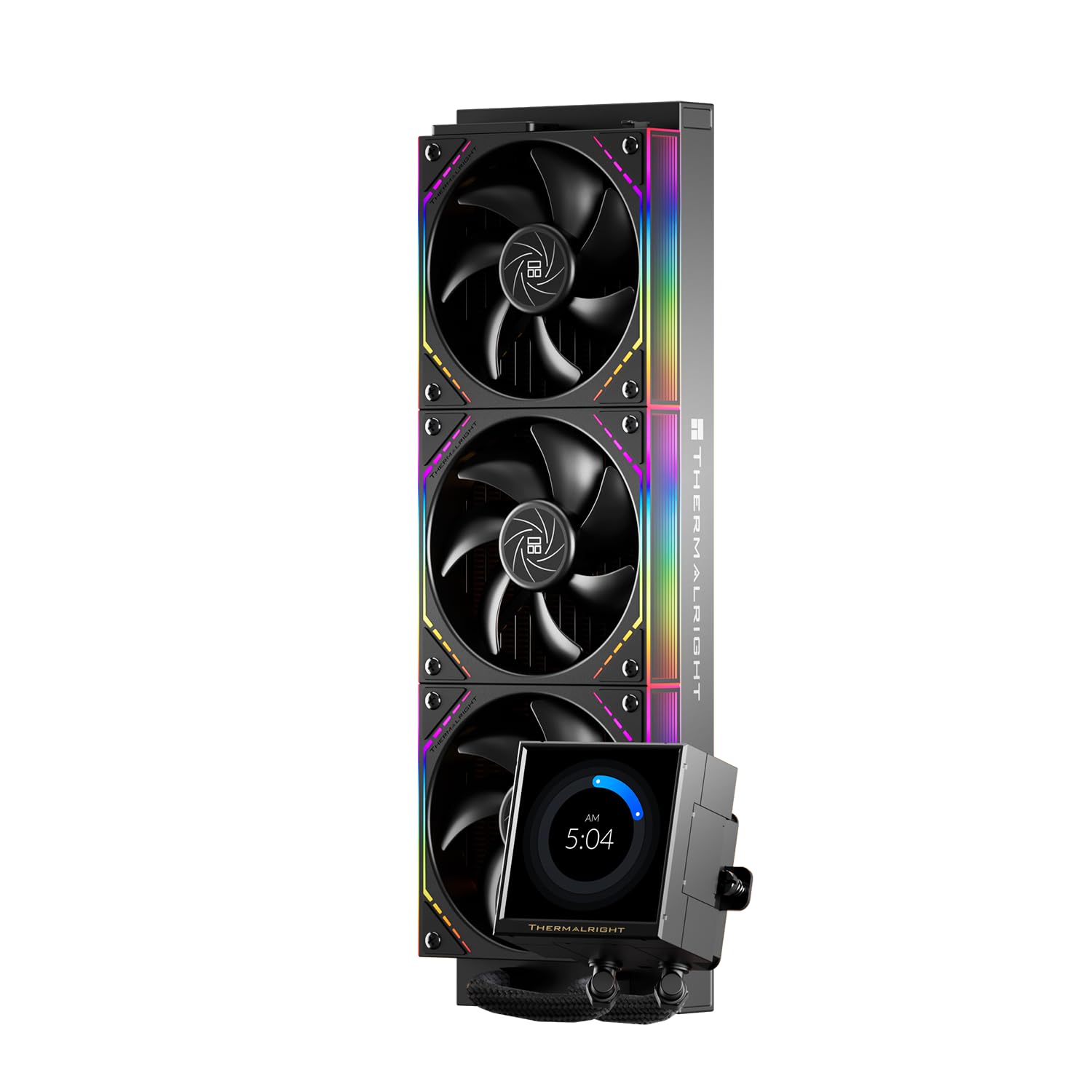 Detalle de Thermalright Peerless Vision 360 ARGB Black CPU AIO Cooler